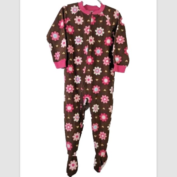 NWT Carter's Comfy-Fit Toddler Girls Butterfly Dot Pajama Dream PJ Sleep… - Picture 6 of 6